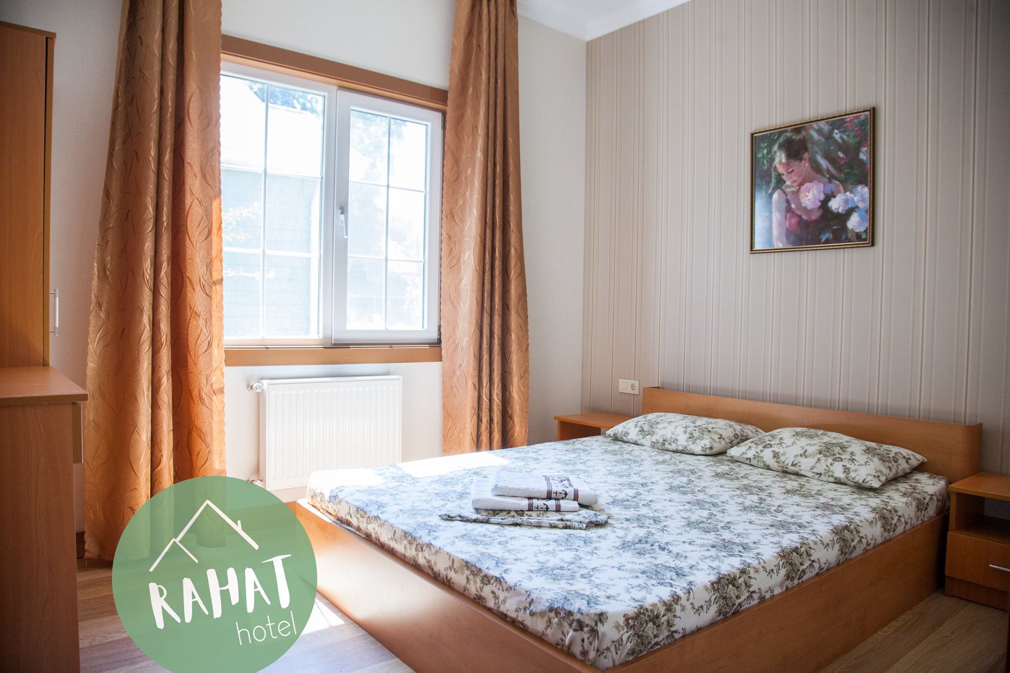 Спальня коттеджа Rahat Hotel Nabran